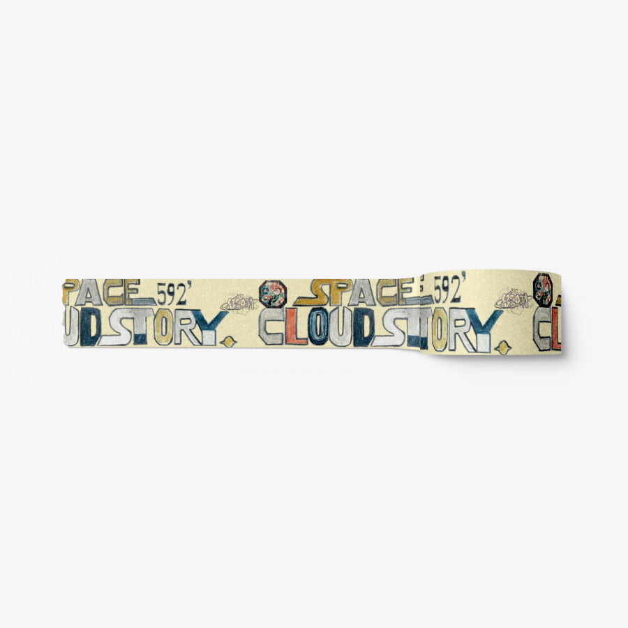 KIWA11ART - Space Sparkling Masking Tape