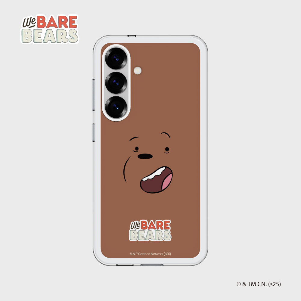 SLBS - We Bare Bears Grizzly Flip-Suit Card (Galaxy S25 Series)