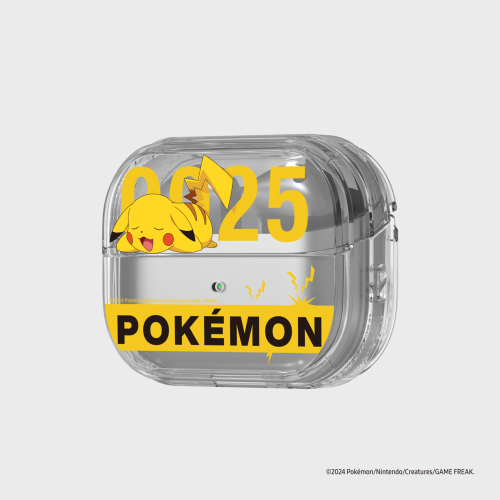 SLBS - Pokemon Pikachu Clear Cover (Galaxy Buds3 Pro)