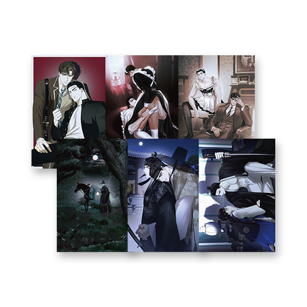 Under the Greenlight : In Dreams x Mofun - AU Postcard Set