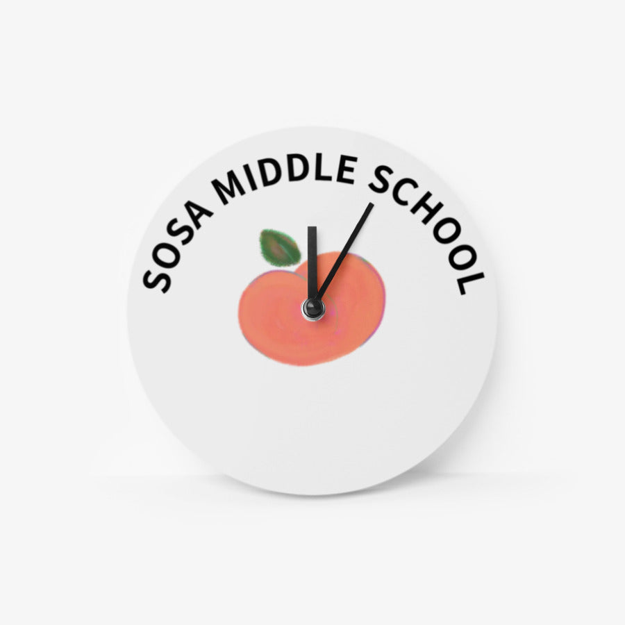 Thetablesetter - Sosa Middle School Clock