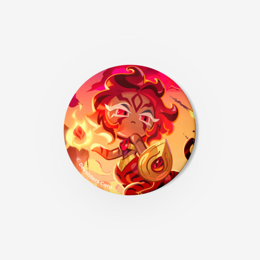 Cookie Run : Kingdom - Nutmeg Tiger Cookie Pin Button