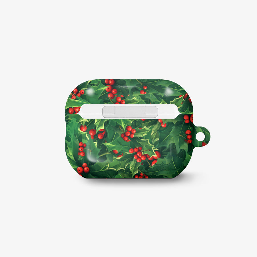 Royamchoco97 - Christmas Holly Leaf Airpod Pro 2 Hard Case