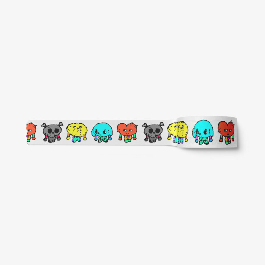 Lilaclot - Cutie Heads Masking Tape