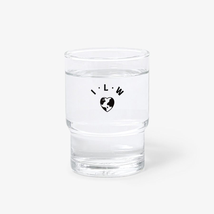 ILoveTheWorld - Stack Glass Cup