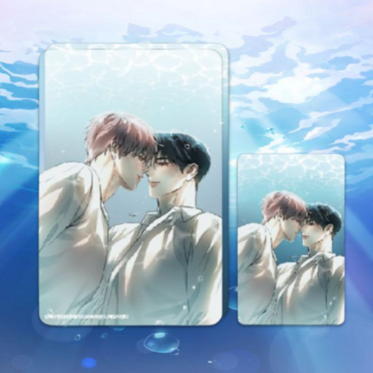 Arpeggio On Sea Surface X BeOn - Glitter Acrylic Block