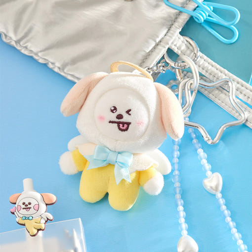 BT21 Angel & Villain - Angel Doll Keyring