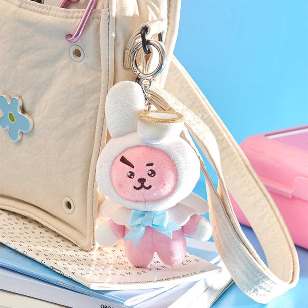 BT21 Angel & Villain - Angel Doll Keyring