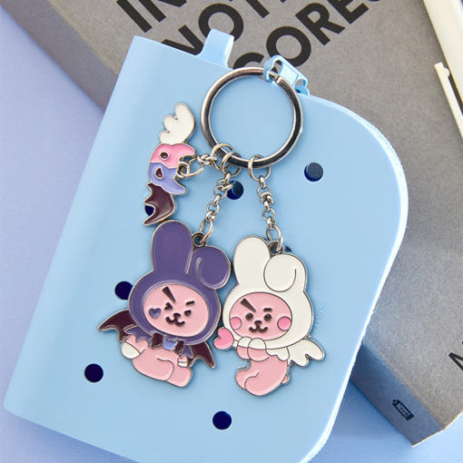 BT21 Angel & Villain - Metal Keyring