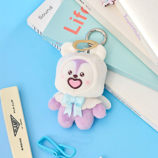 BT21 Angel & Villain - Angel Doll Keyring