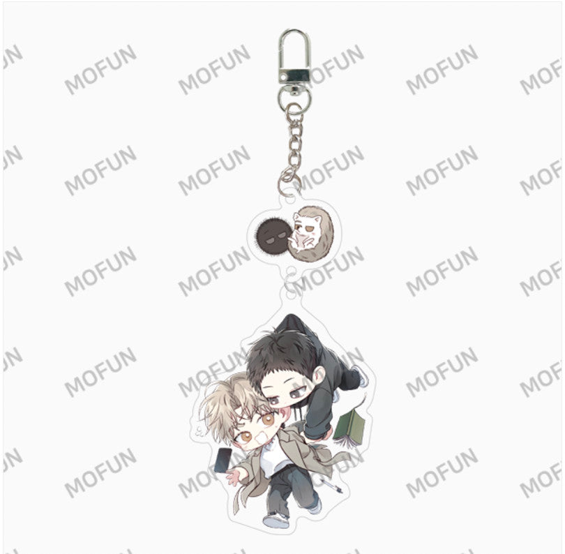 Between The Lines - Judochi & Dotol Acrylic Key Ring