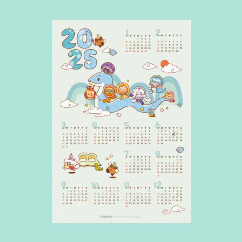 Cookie Run - 2025 Calendar Poster