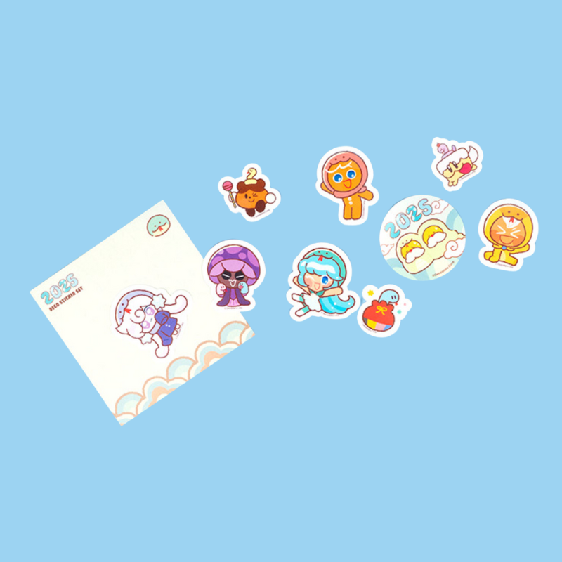 Cookie Run - 2025 Sticker Set