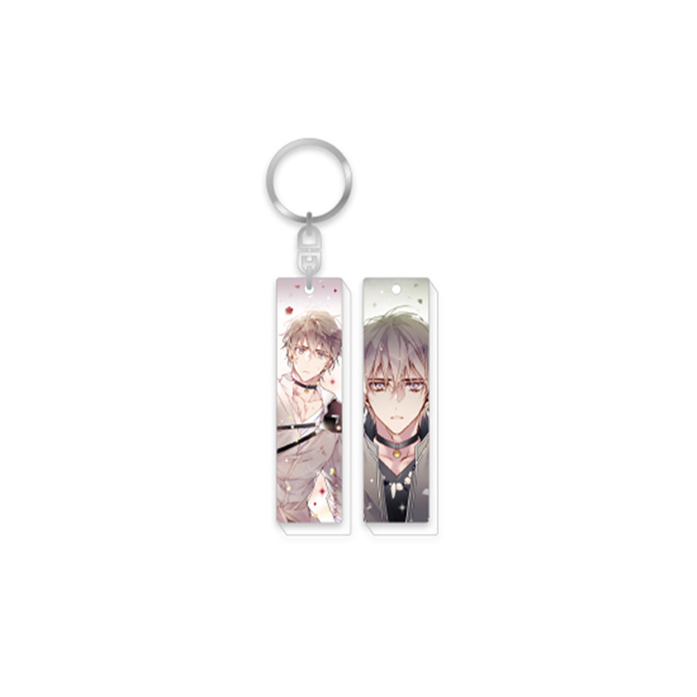 Villains Are Destined to Die Popup Store - Acrylic Block Keyring (Double-Sided)