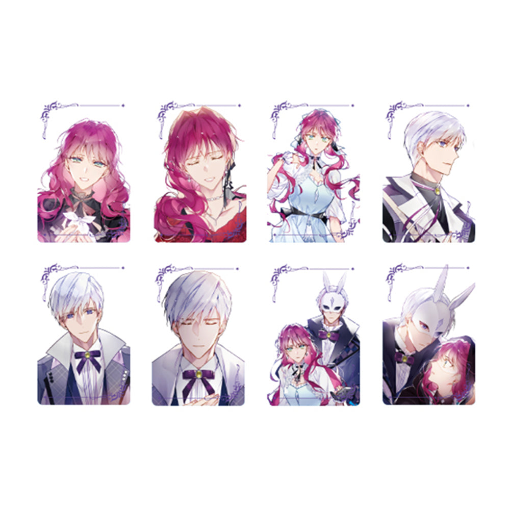 Villains Are Destined to Die Popup Store - Transparent Photocard Set