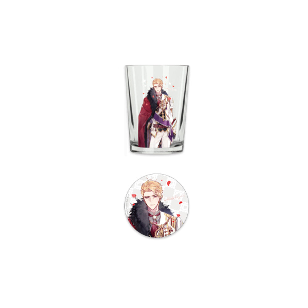 Villains Are Destined to Die Popup Store - Glass Cup & Coaster Set