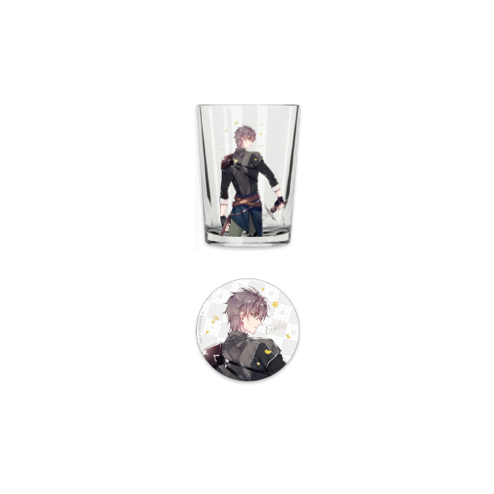 Villains Are Destined to Die Popup Store - Glass Cup & Coaster Set