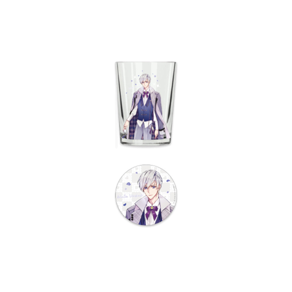 Villains Are Destined to Die Popup Store - Glass Cup & Coaster Set