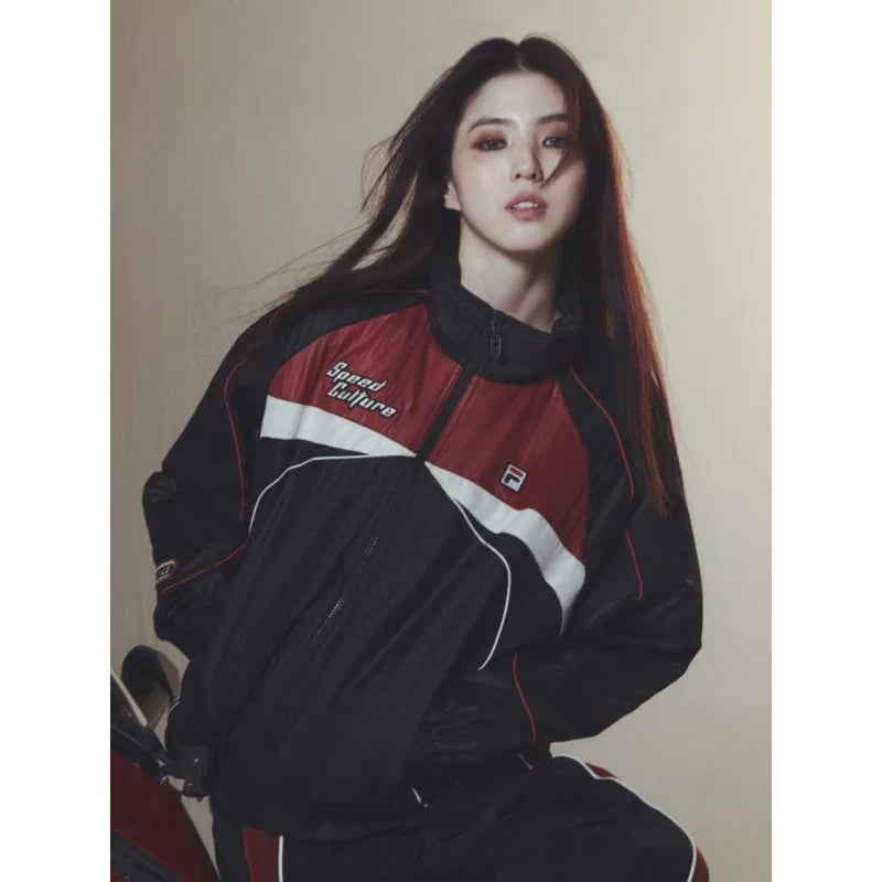 Fila colour block padded hot sale jacket