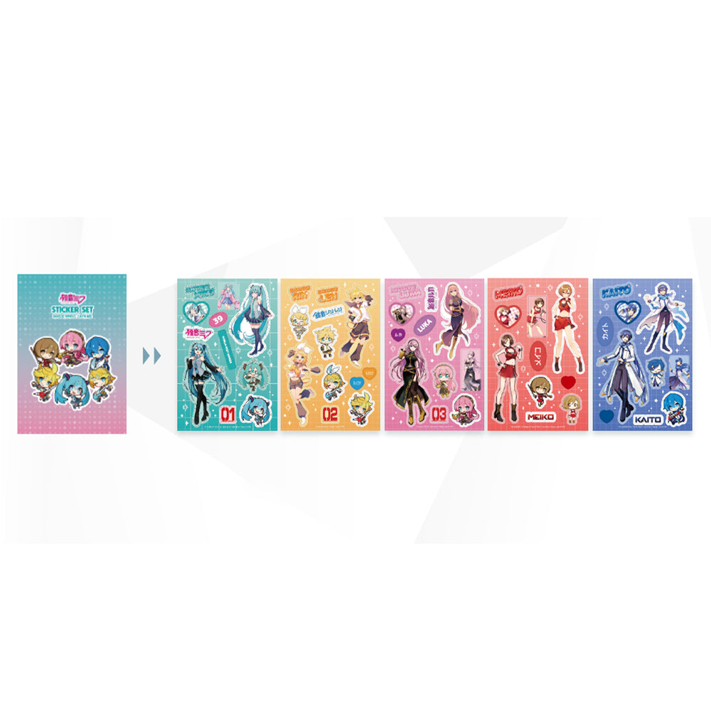 Hatsune Miku Pop-Up Store - Sticker 5-Set