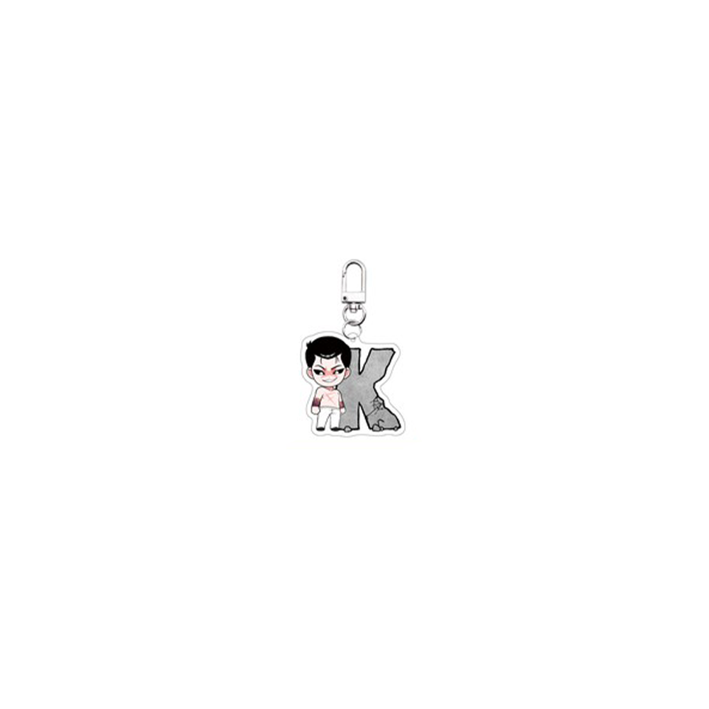 Lookism: Catch Gun Park Pop-up Store - Alphabet Keyring - ARCHIVE.P - Keyring - Harumio