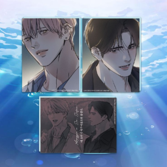 Arpeggio On Sea Surface X BeOn - Acrylic Magnet 3P Set