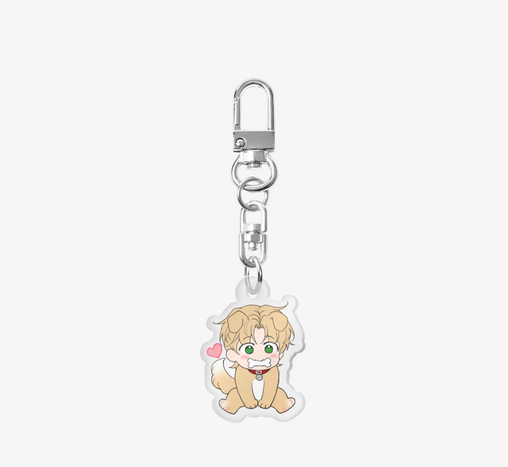 Yours To Claim - Custom Acrylic Key Ring (Clear) Ver. 2