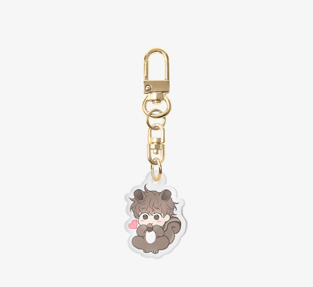 Yours To Claim - Custom Acrylic Key Ring (Clear) Ver. 2