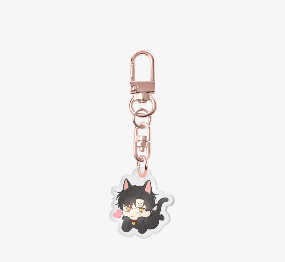 Yours To Claim - Custom Acrylic Key Ring (Clear) Ver. 2