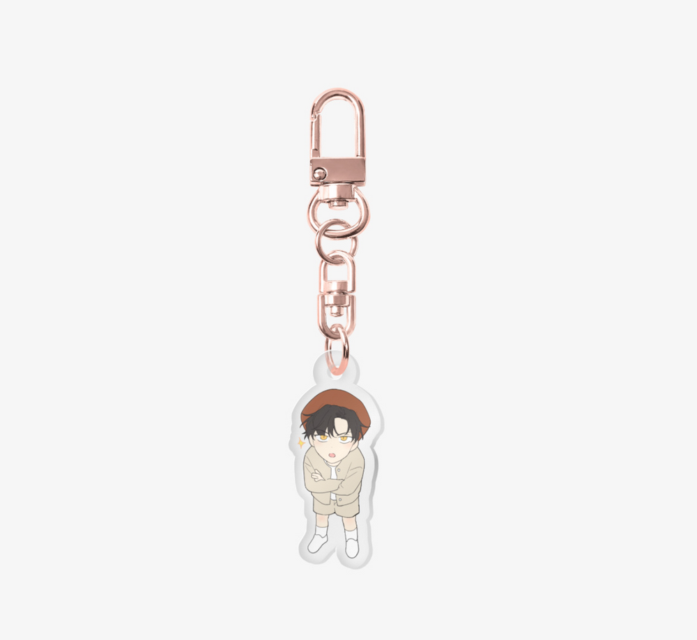 Yours To Claim - Custom Acrylic Key Ring (Clear) Ver. 2