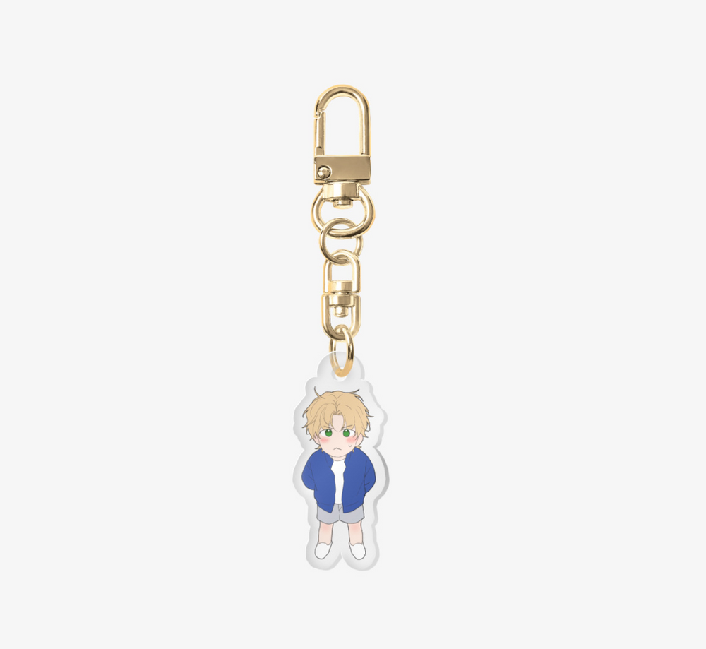 Yours To Claim - Custom Acrylic Key Ring (Clear) Ver. 2