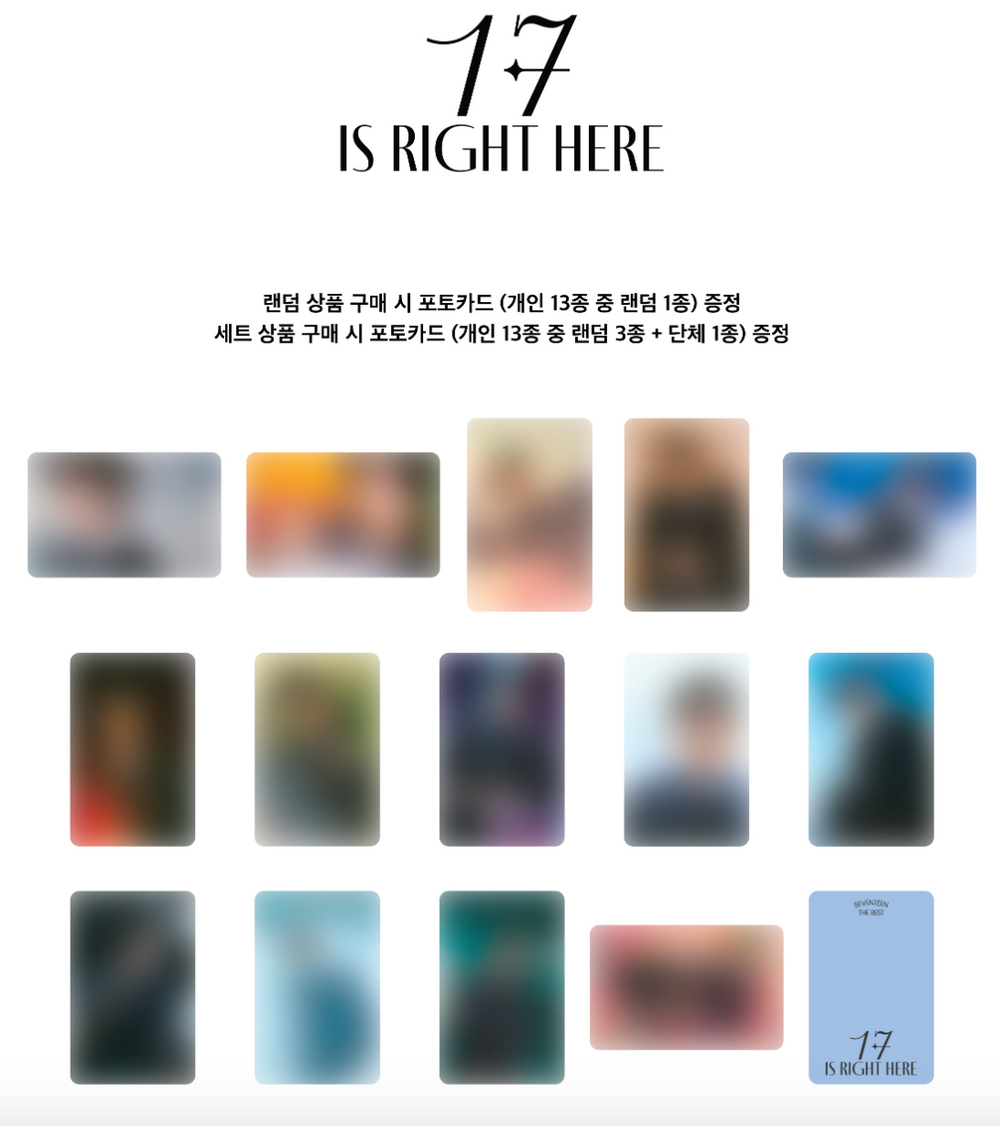 SEVENTEEN - '17 IS RIGHT HERE' Album