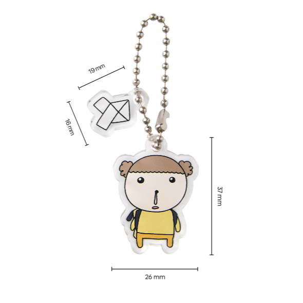 Maru Is a Puppy - SD Character Pack Keyring