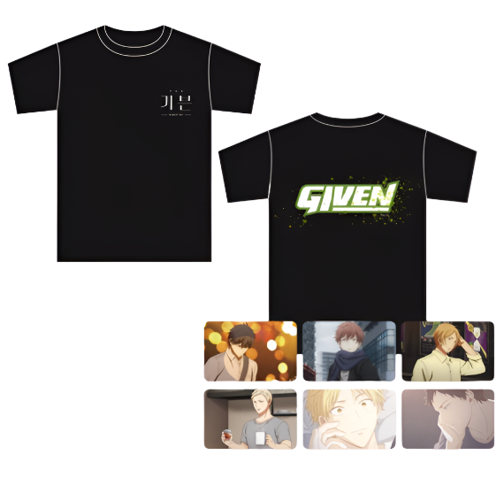 Given x Toonique - T-shirt & Photocards Set