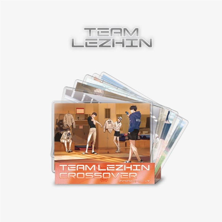 TEAM LEZHIN Pop-up Store - Cross Over Player Acrylic Card Set