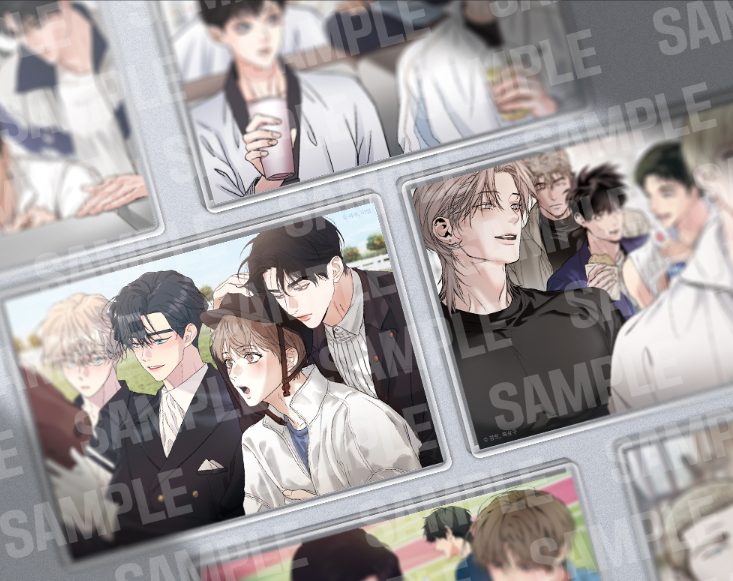 TEAM LEZHIN Pop-up Store - Cross Over Player Acrylic Card Set