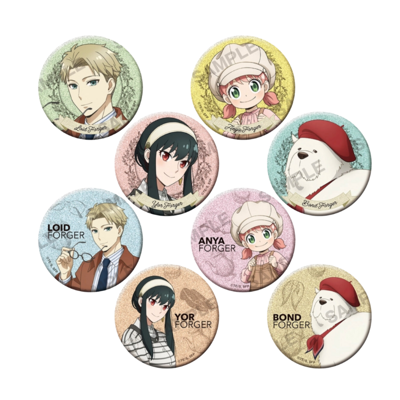 Spy Family x ANIPLUS - Kirakira Can Badge