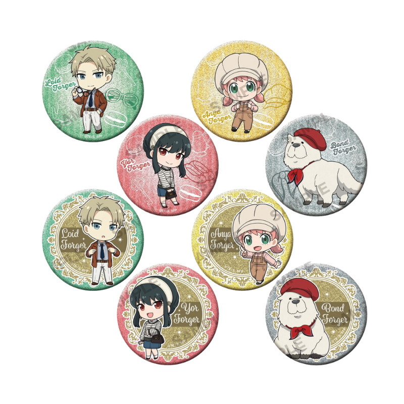 Spy Family x ANIPLUS - Mini Kirakira Can Badge