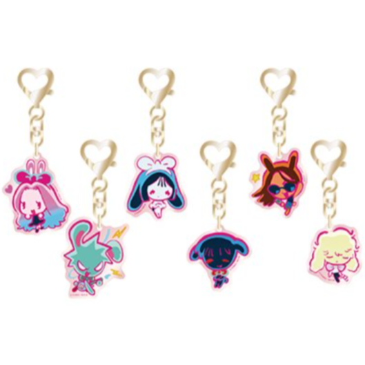 Alien Stage Pop-Up Store - Rabbit Keyring - MOFUN - Acrylic Keyring - Harumio