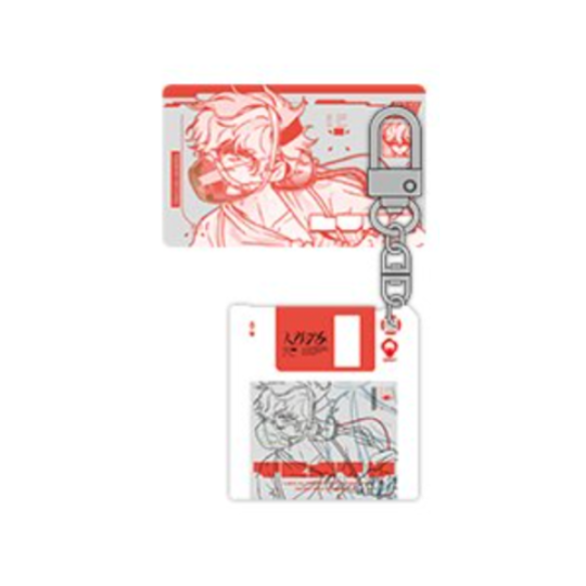 Alien Stage - Anakt Garden Collection Floppy Disk Acrylic Keyring + ID Cards