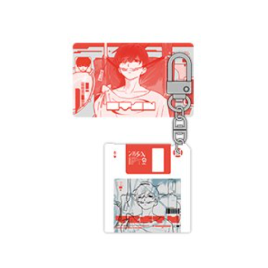 Alien Stage - Anakt Garden Collection Floppy Disk Acrylic Keyring + ID Cards