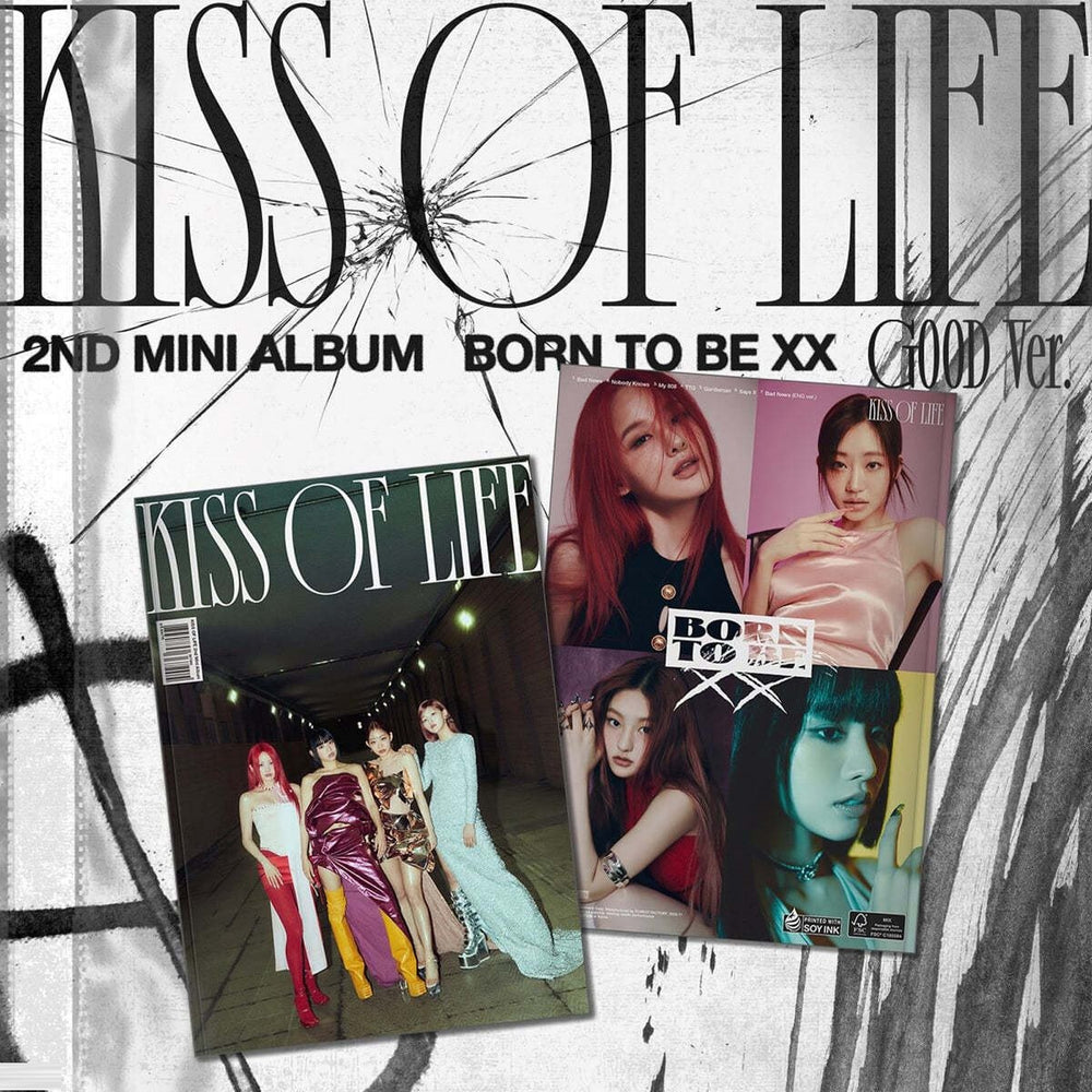 KISS OF LIFE - Born to be XX : 2nd Mini Album (Set)