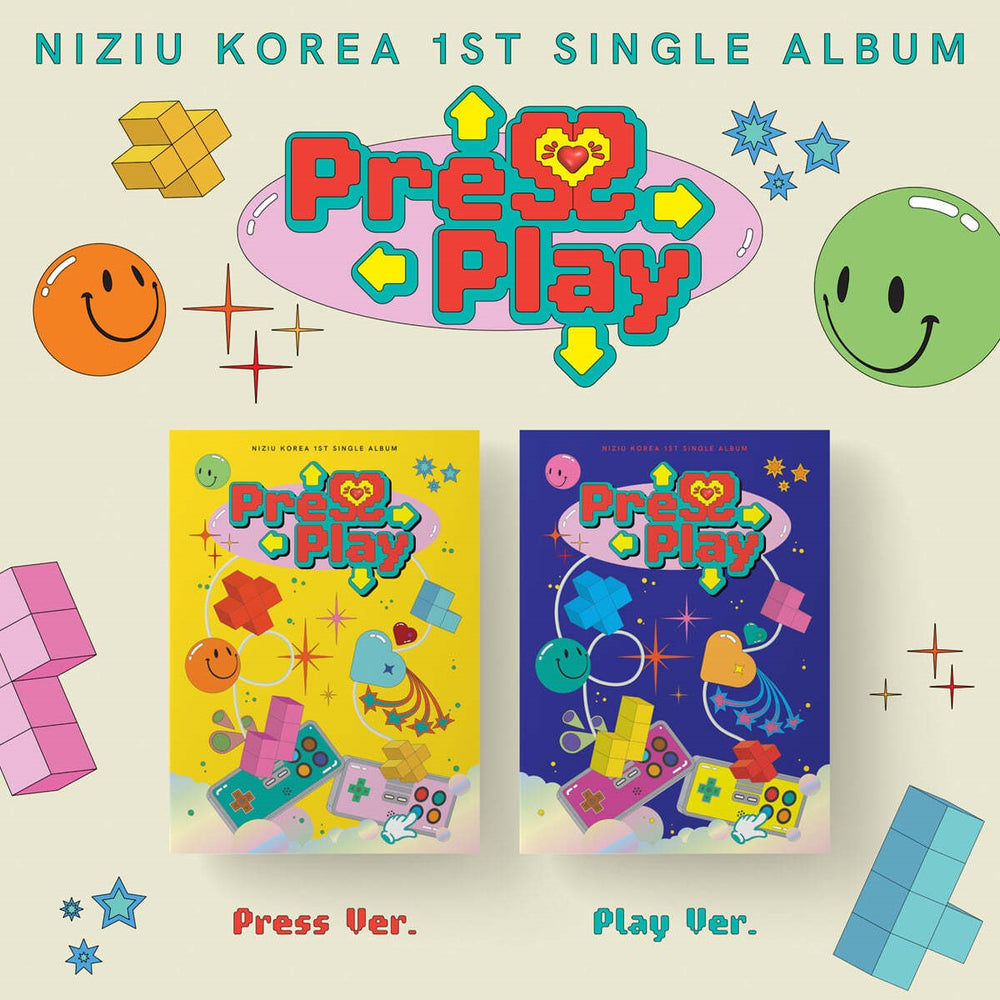 NiziU - Press Play : 1st Single Album (Set)