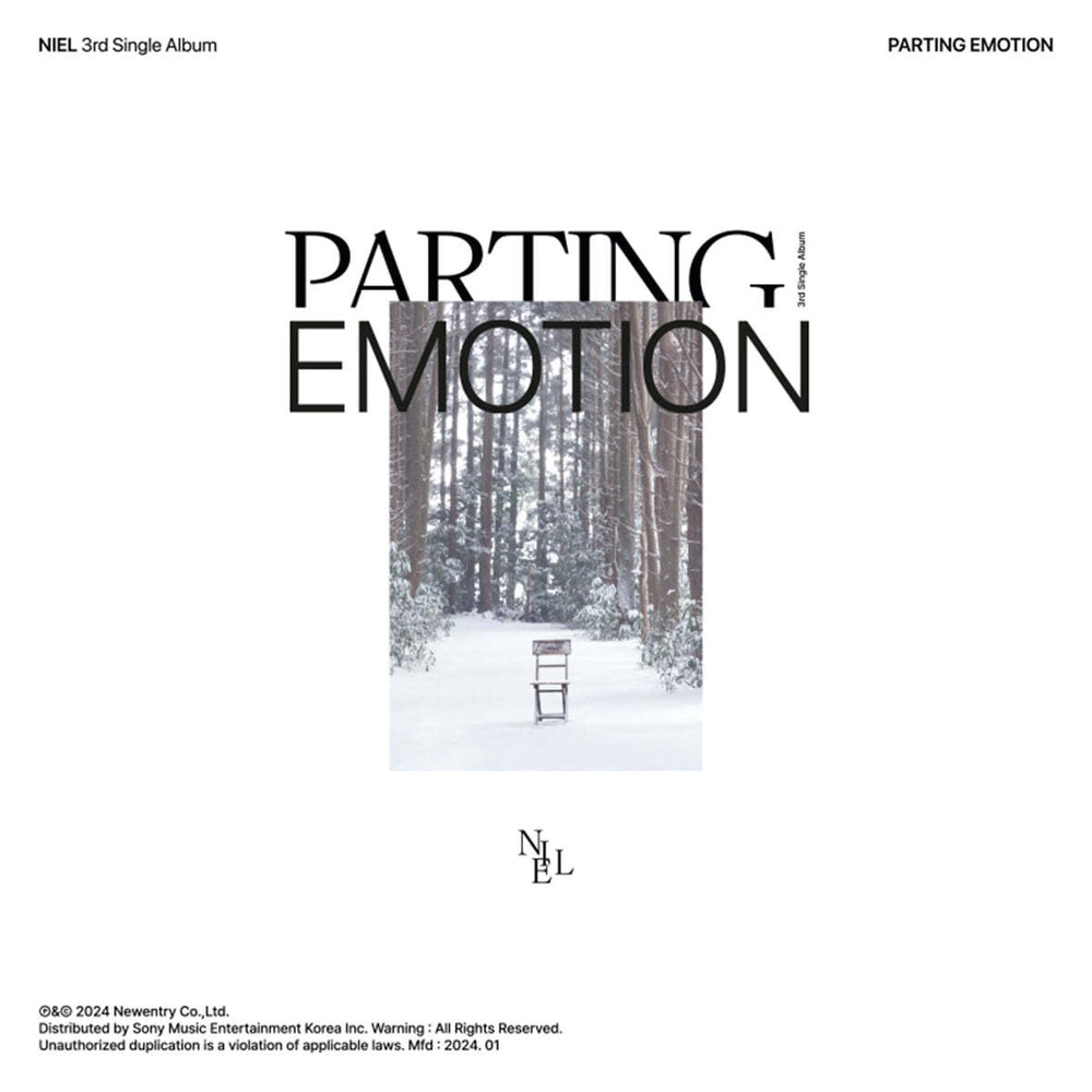 NIEL - PARTING EMOTION : 3rd Single Album