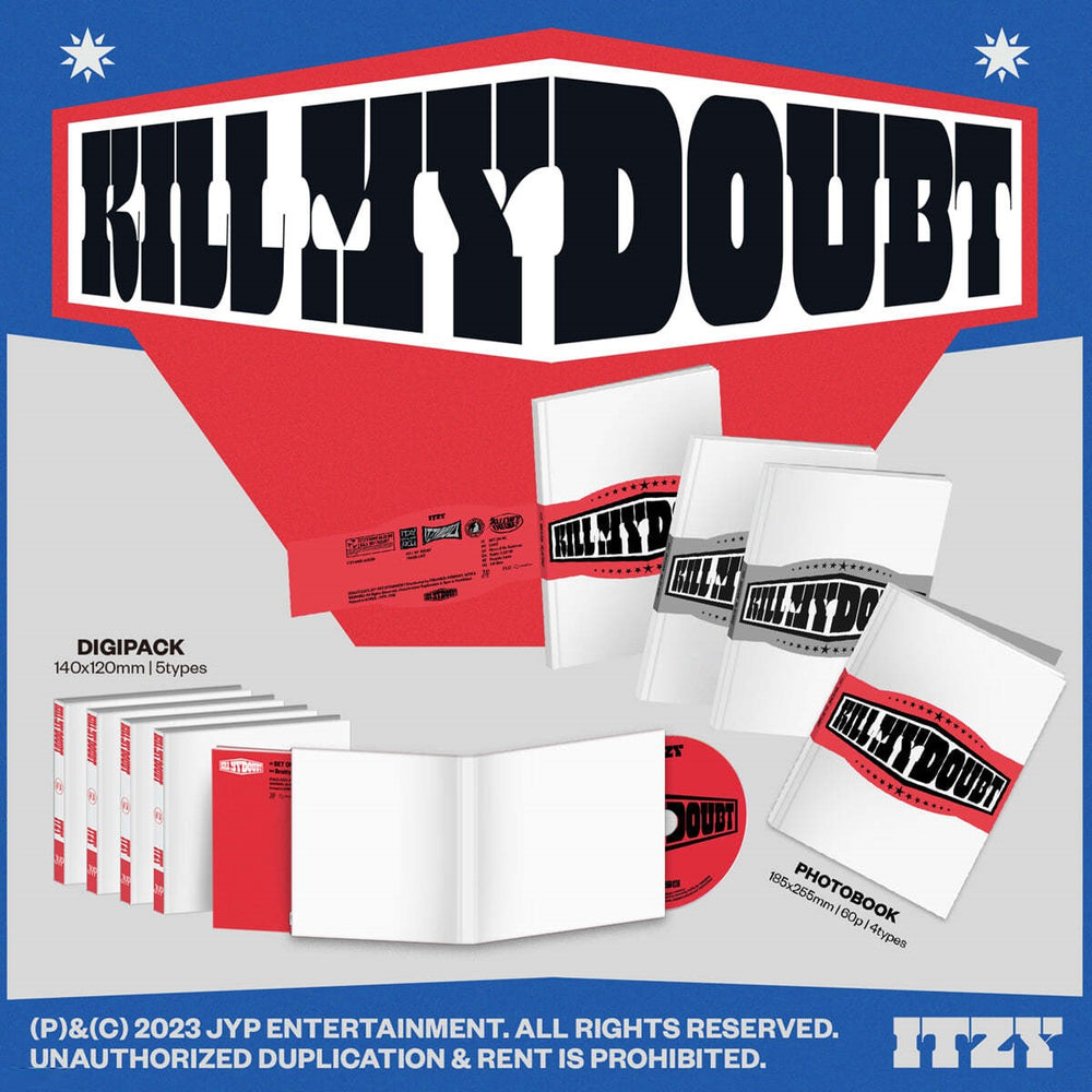 ITZY - Kill My Doubt (Standard + Digipack Version)