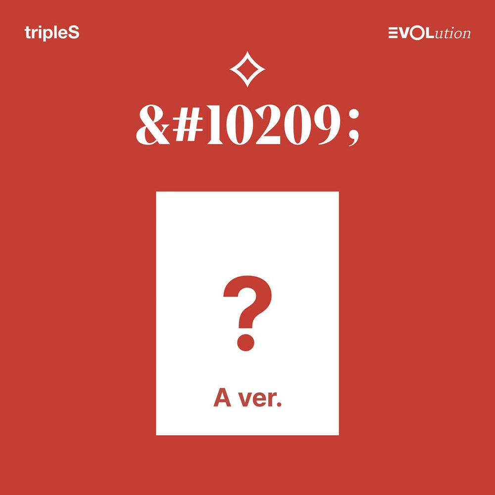 tripleS EVOLution - MUJUK : 1st Mini Album