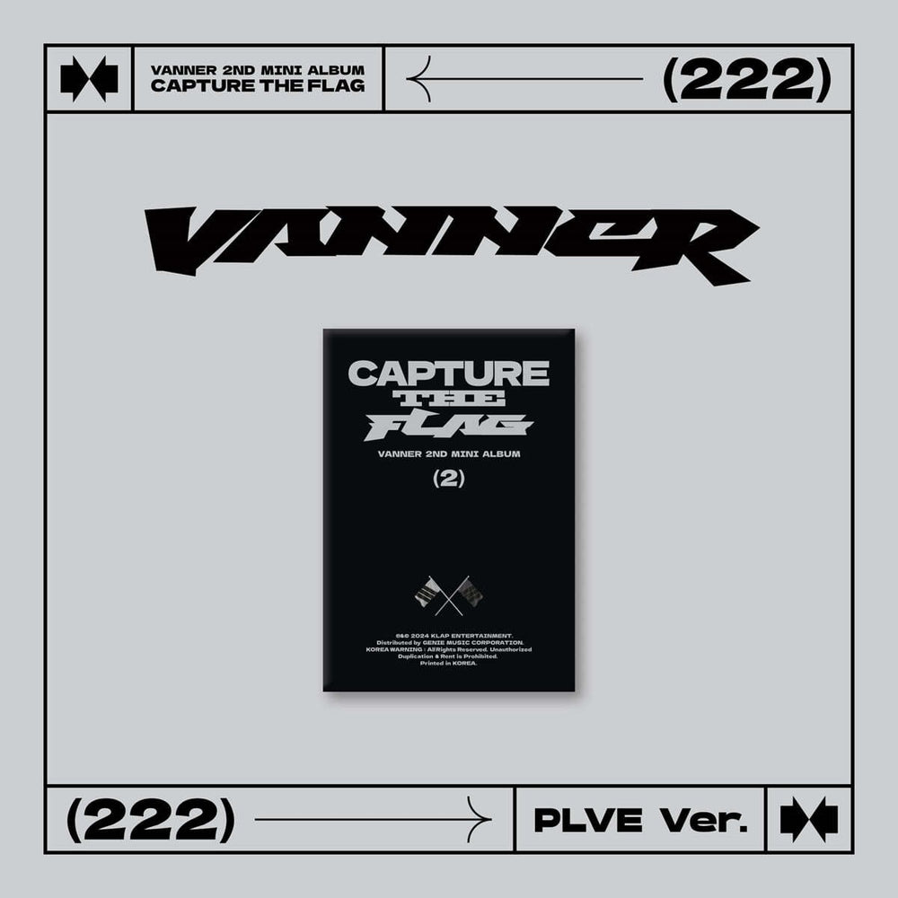 VANNER - Capture the Flag : 2nd Mini Album (PLVE version)