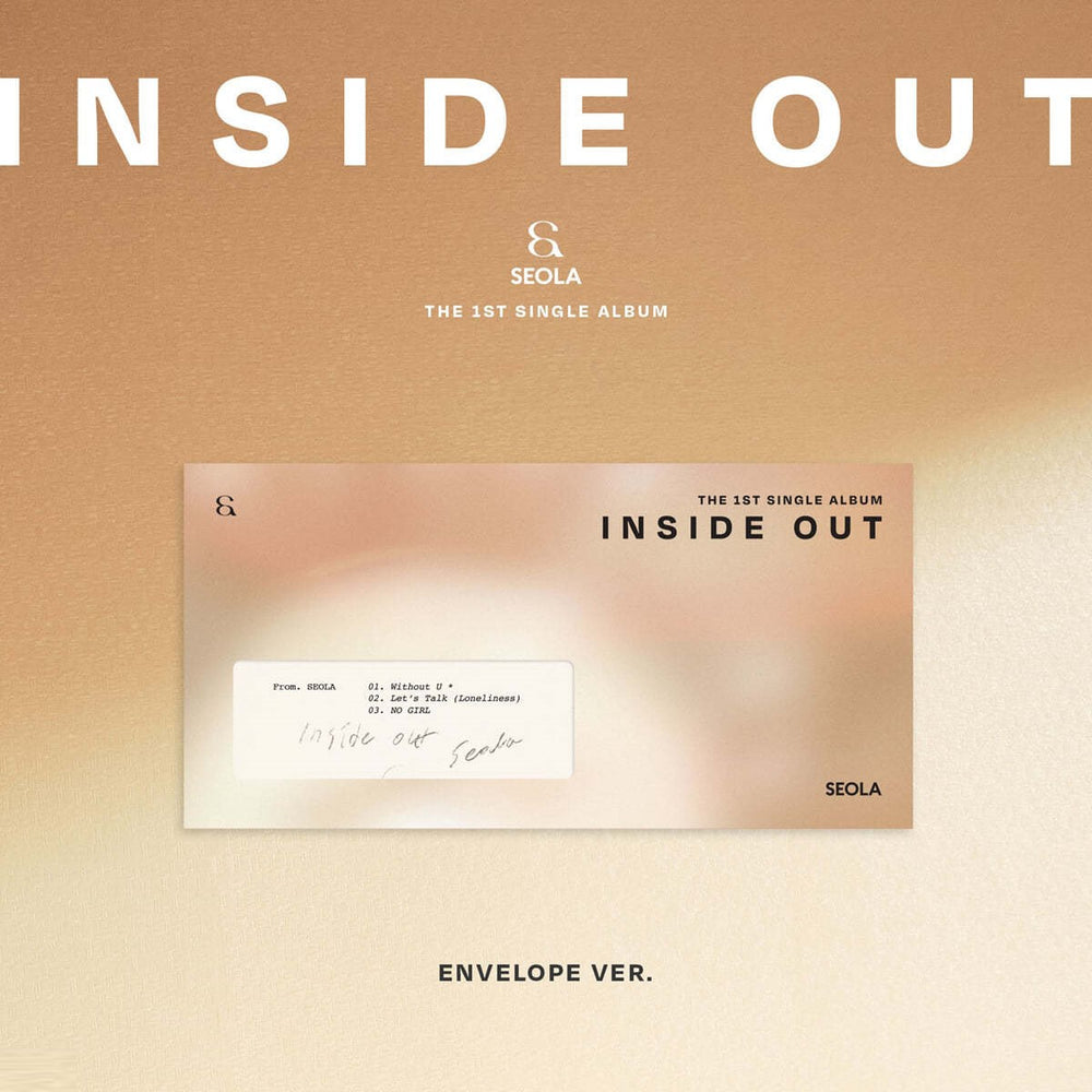 SEOLA - Inside Out : 1st Single Album (Envelope Version)