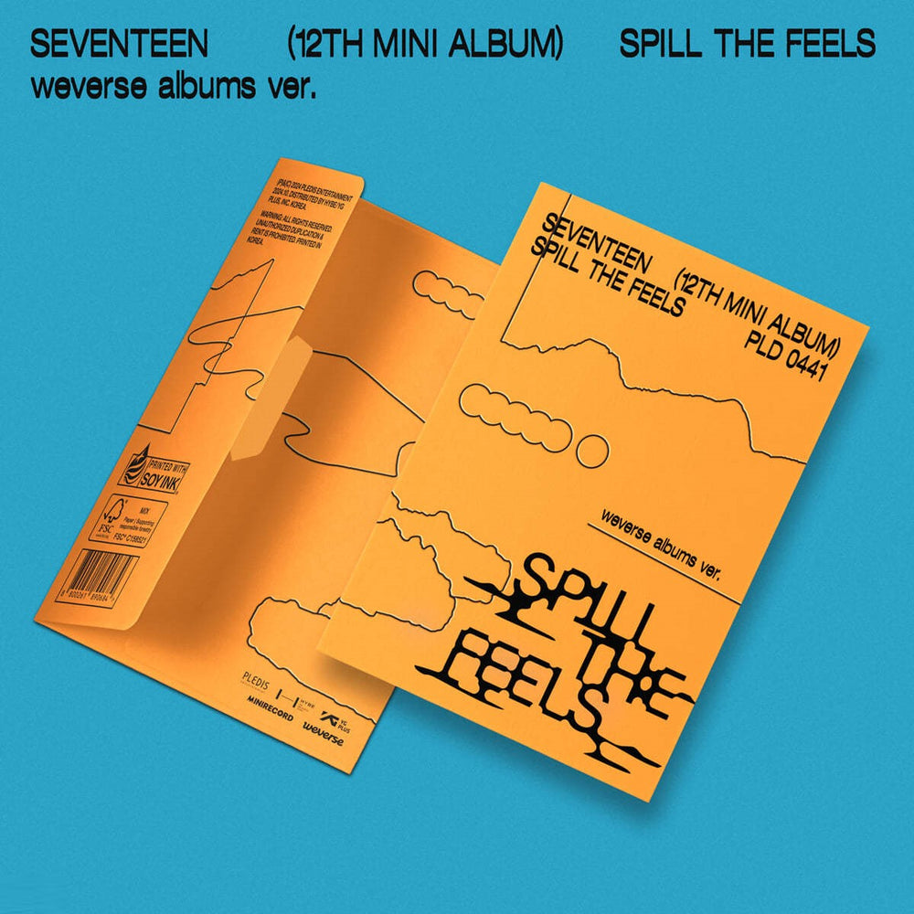 SEVENTEEN - SPILL THE FEELS : 12th Mini Album (Weverse Album)