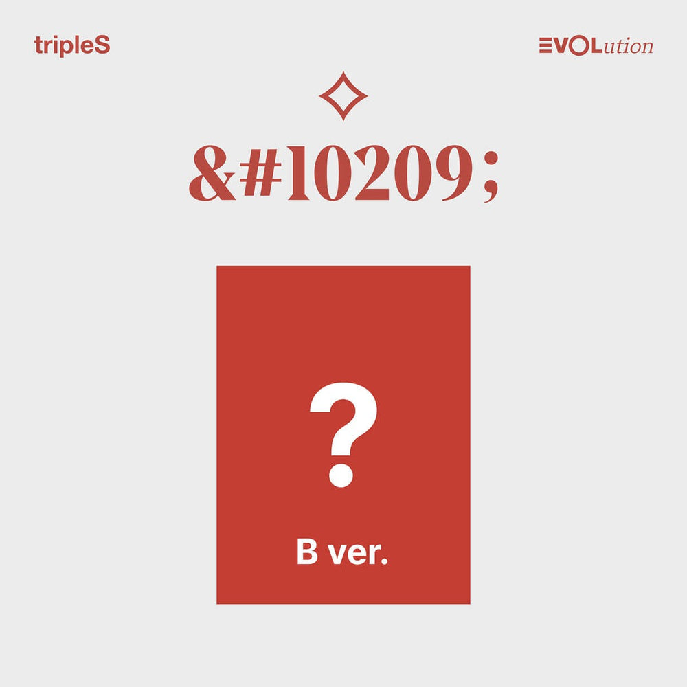 tripleS EVOLution - MUJUK : 1st Mini Album